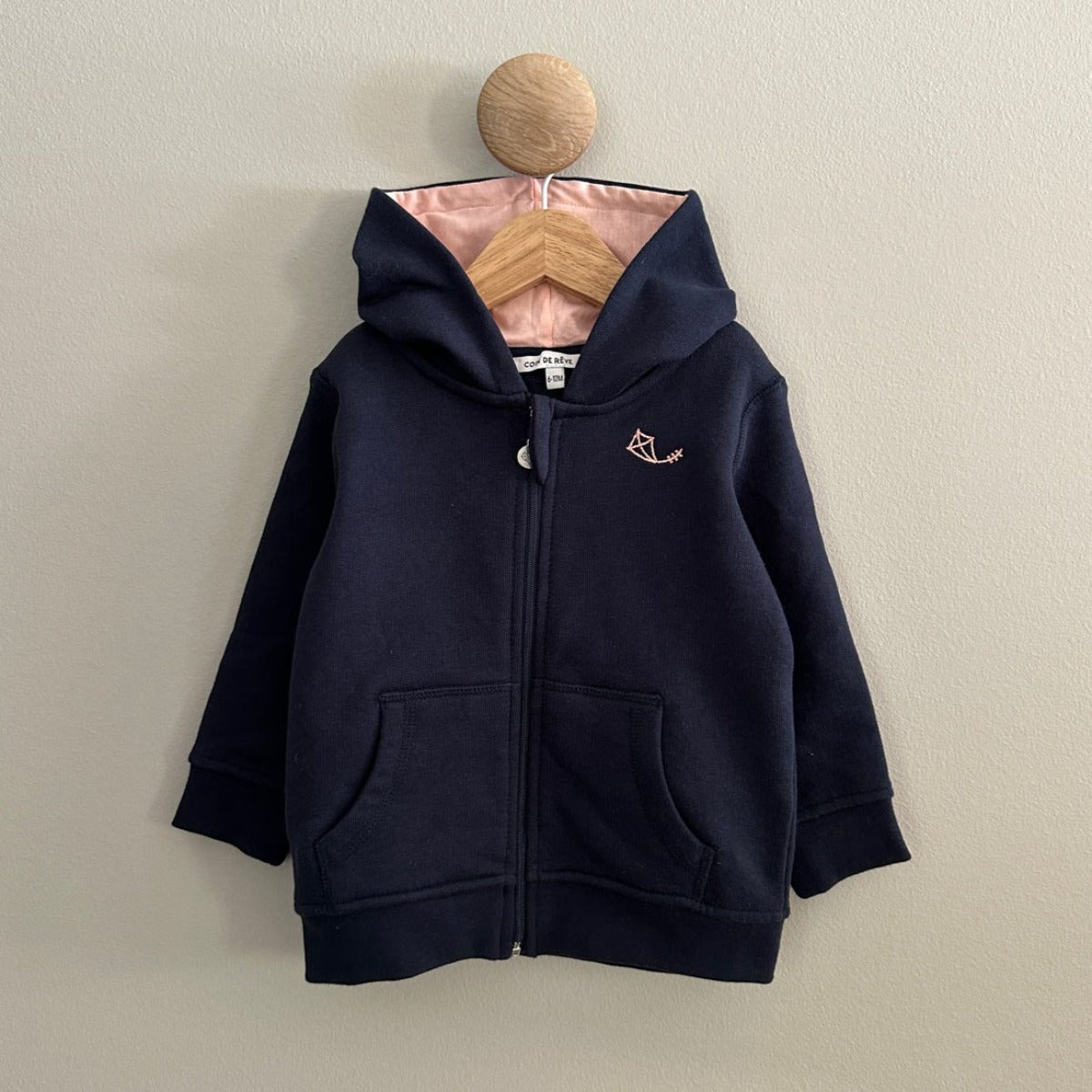 Osaka Organic Cotton Zip Hoodie