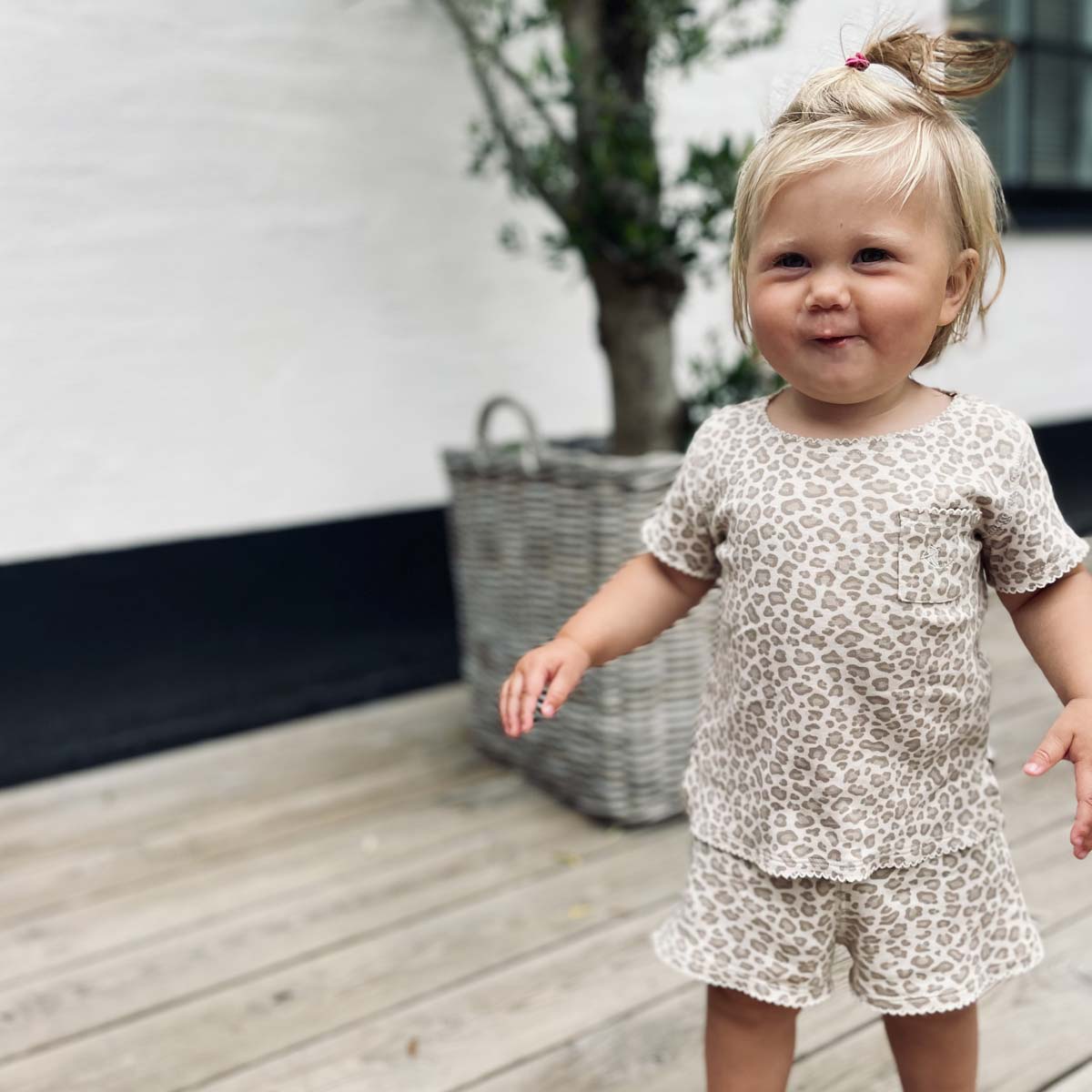 Avignon Short Pajamas Rose Meadow