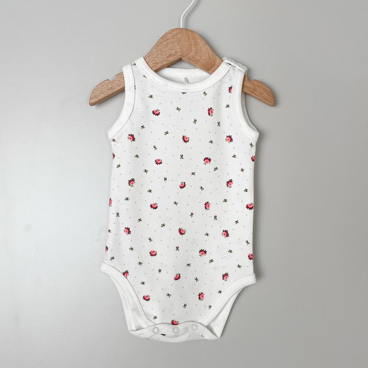 Flora Sleeveless Bodysuit Dots