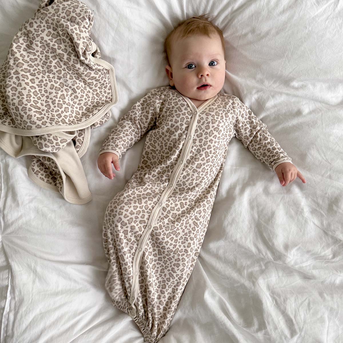 Guadalupe Cotton Blanket Greige Leo