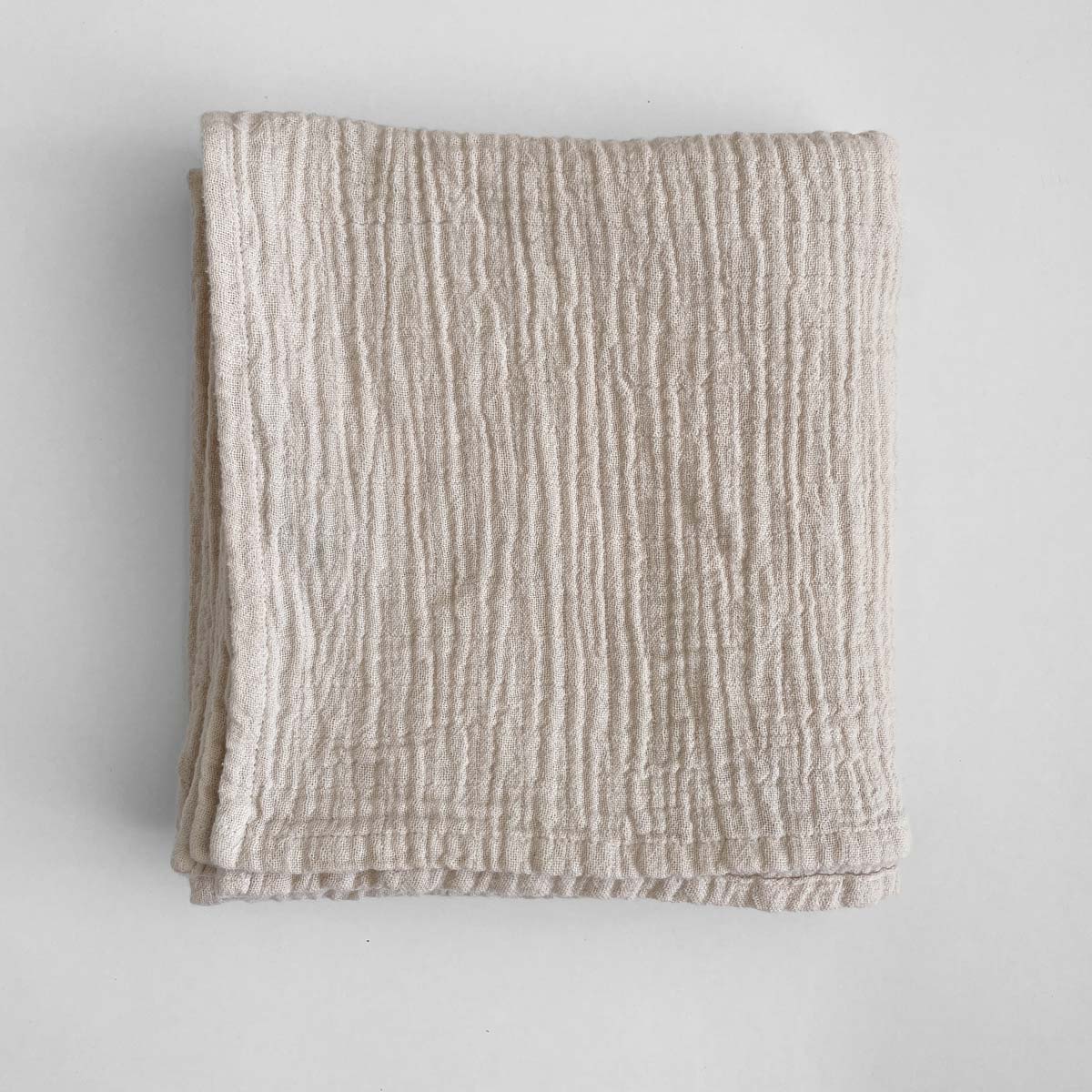 Muslin Swaddle Barely Beige