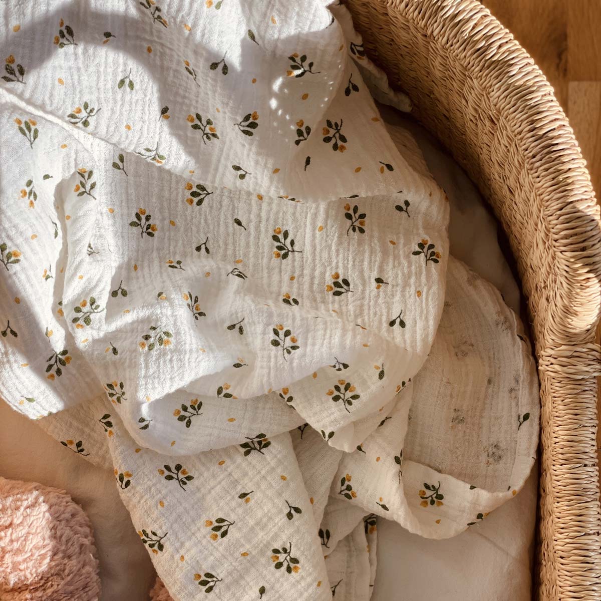 Muslin Swaddle Buttercup