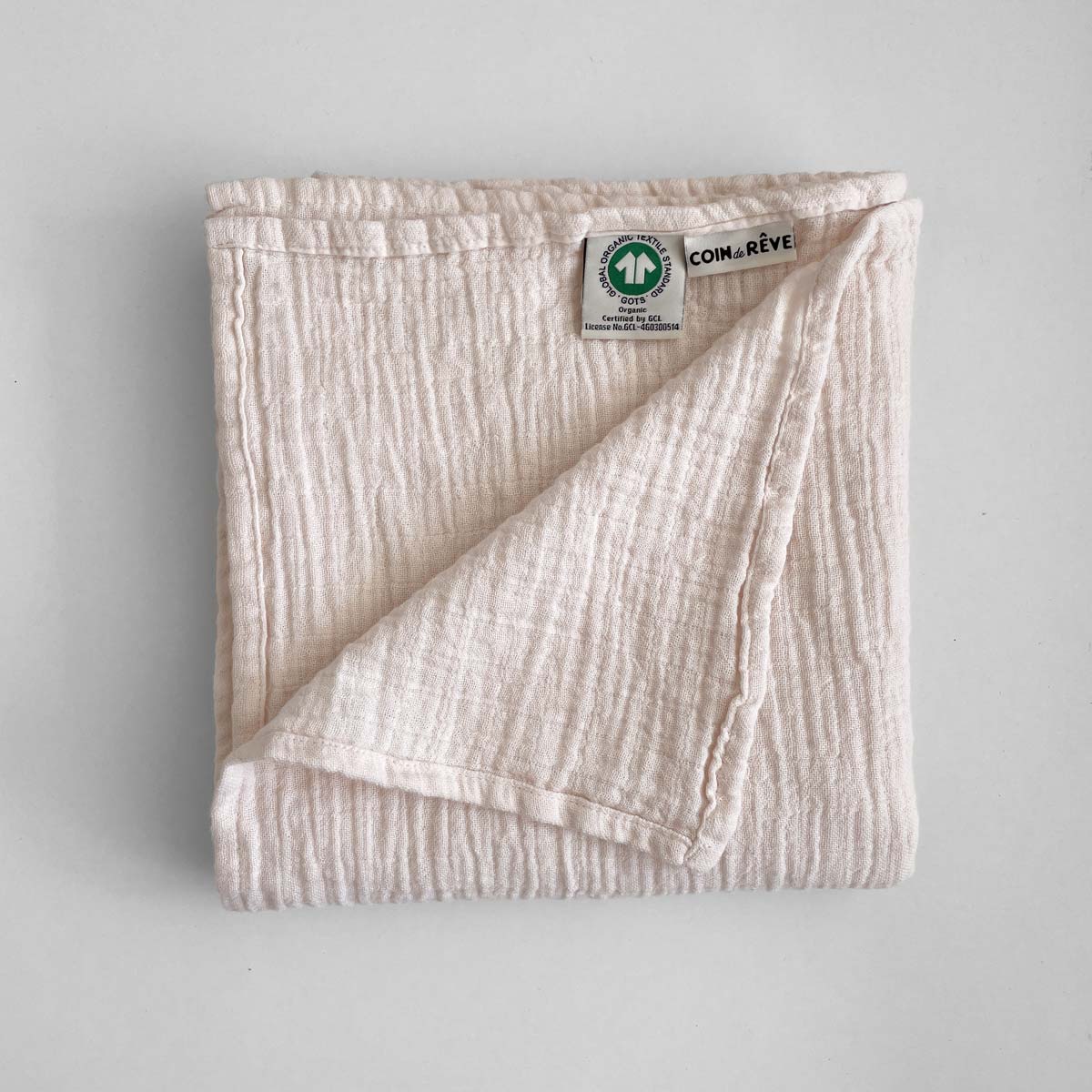 Muslin Swaddle Barely Beige